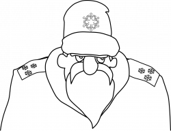 clipartist.net » Clip Art » colonel frost russian military santa ...