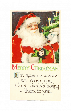 CatnipStudioCollage-: Free Christmas Clip Art - Vintage Santa and ...