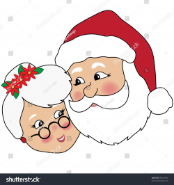 santa and mrs claus clipart clipartxtras | Santa | Santa ...