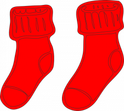 Socks Clip Art at Clker.com - vector clip art online, royalty free ...