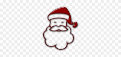 Santa Clipart Simple - Simple Images Of Santa Claus - Free ...