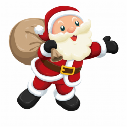 Cute Santa Claus Clipart Free PNG Images & Clipart Download ...