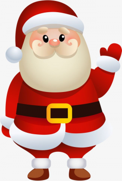 Cartoon Santa Claus | Window idea | Santa claus clipart ...
