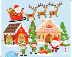 Free Santa Workshop Cliparts, Download Free Clip Art, Free ...