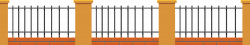 Brick Fence PNG Image | Gallery Yopriceville - High-Quality Images ...