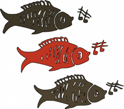 Singing Fish Clip Art at Clker.com - vector clip art online, royalty ...