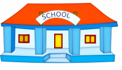 School Building Clipart