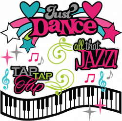 Just Dance SVG scrapook collection dance svg files dance svg cuts ...