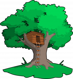 Clipart - tree house