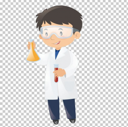 Science Scientist Laboratory Beaker Illustration PNG ...