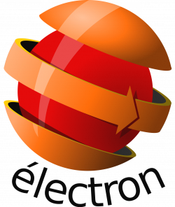 Clipart - electron logo