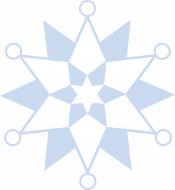 Winter Snowflake Pattern - Free Clip Art