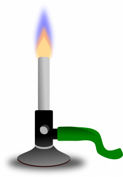 Clipart - Bunsen burner