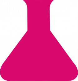 Pink Science Flask Clip Art at Clker.com - vector clip art online ...