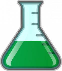 Flask, Erlenmeyer Flask, Green, Science | Science party | Pinterest ...