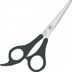 Grey Scissor Clip Art at Clker.com - vector clip art online, royalty ...