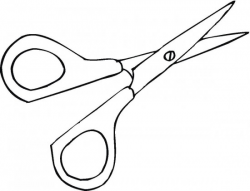 Free Black And White Scissors Clipart, Download Free Clip ...