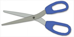 Free scissors-blue-handle Clipart - Free Clipart Graphics ...