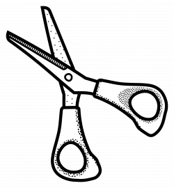 Clipart - scissors-lineart