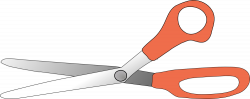 OnlineLabels Clip Art - Scissors Open