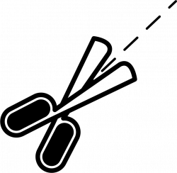 Scissor Tool With Broken Lines Svg Png Icon Free Download (#10934 ...