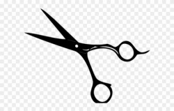 Scissor Clipart Hair Styling - Hair Stylist Scissors Png ...