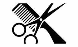 Haircut Clipart Scissors Icon - Clipart Scissors And Comb ...