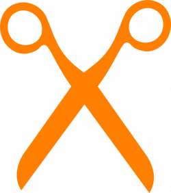 Orange Scissors Clip Art at Clker.com - vector clip art online ...