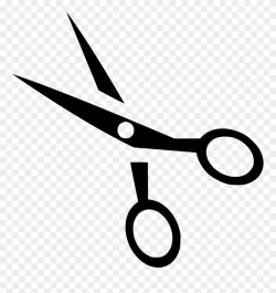 Shears Clipart Haircut Scissors - Hair Cutting Scissors Icon ...