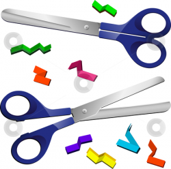 Scissors Cutting Paper Clipart | Clipart Panda - Free ...