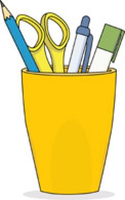 Pens, Pencil and Scissors » Clipart Station
