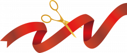 Opening ceremony Ribbon Scissors - Red ribbon ribbon cutting 5448 ...