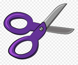 Jaguar Pre-style Ergo Scissor - Clip Art Purple Scissors ...