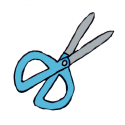 School Scissors Clip Art free image