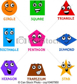 Basic Geometric Shapes with | Clipart Panda - Free Clipart ...