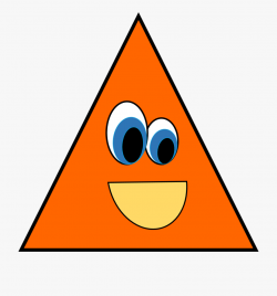 Shapes Free Clipart - Triangle Clipart , Transparent Cartoon ...