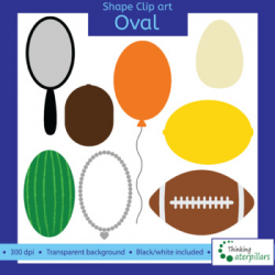 Oval objects 2D Clip art (shapes)