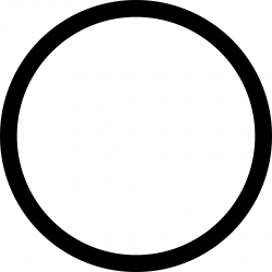 Circle Geometric Shape Outline Svg Png Icon Free Download (#35298 ...
