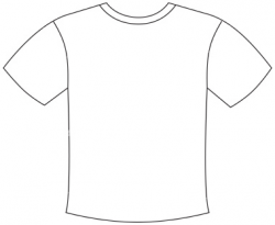 Free Blank T-shirt Outline, Download Free Clip Art, Free ...