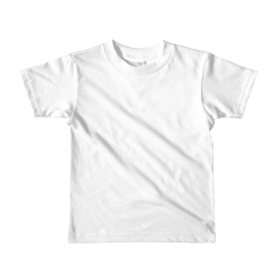 American Apparel 2105W Kids Fine Jersey Short Sleeve T-Shirt ...