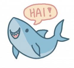 28+ Collection of Cute Shark Drawing | High quality, free cliparts ...