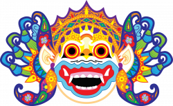 Balinese Mask Vector on Behance