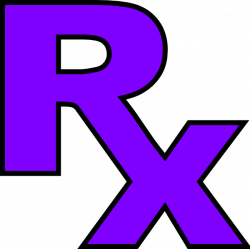 Purple Rx Clip Art at Clker.com - vector clip art online, royalty ...