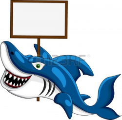 Shark with blank sign Stock | Clipart Panda - Free Clipart ...