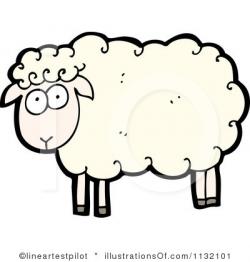 Clip Art Happy Sheep Clipart