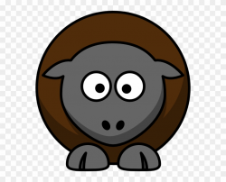 Original Png Clip Art File Sheep Cartoon Svg Images - Brown ...
