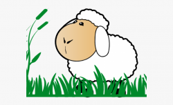 Grass Clipart Sheep - Color White Coloring Pages #2420015 ...