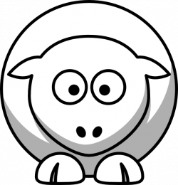 Flock Of Sheep Coloring Page | Clipart Panda - Free Clipart Images