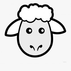 Sheep High Quality Animal Free Black White Clipart - Draw A ...
