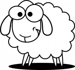 Cute Sheep Drawing at GetDrawings.com | Free for personal use Cute ...